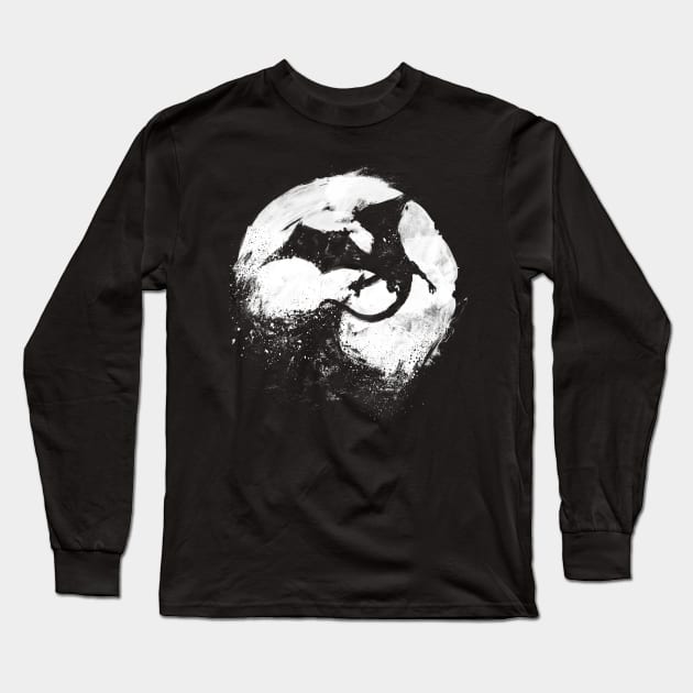 Midnight Desolation Long Sleeve T-Shirt by MelissaSmith